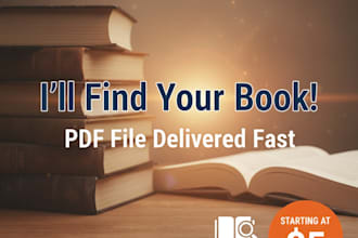 find legal PDF books, ebooks and research papers fast