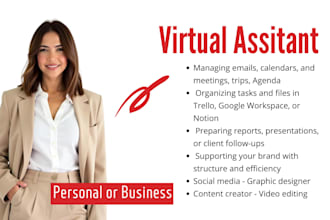 be your personal assistant and manage your tasks