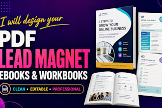 pdf lead magnet design for coaches, canva lead magnet ebook design for coaches