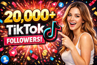 buy 20,000 tiktok followers fast