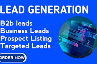 do targeted b2b lead generation, business lead, linkedin leads and email list