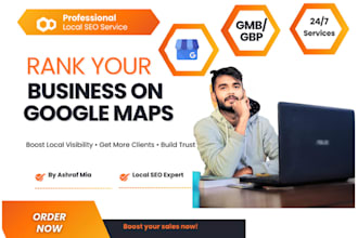 optimize and rank your google business profile gmb on local search