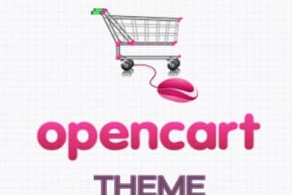install any opencart theme onto your website