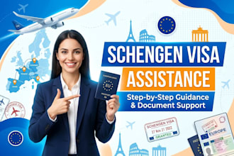 help you prepare and apply for a schengen visa