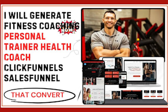 generate fitness coaching personal trainer health coach clickfunnels salesfunnel