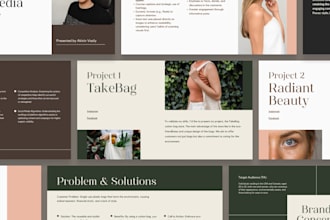 design a clean minimalist presentation that speaks for you