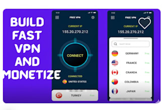 set up a secure and fast VPN for all android and IOS apps