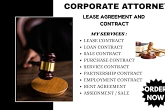 draft and review tenancy, lease and rental agreements