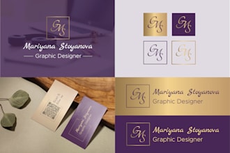 create a executive branding and logo design for you and your business