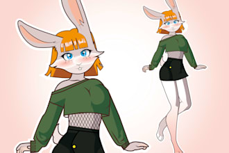 furry character and cartoon for you