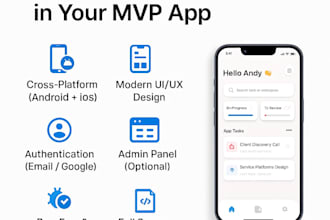 develop a cross platform mvp mobile app