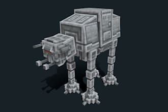 design unique minecraft mobs, items and textures