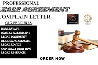 draft and review lease and rental agreements