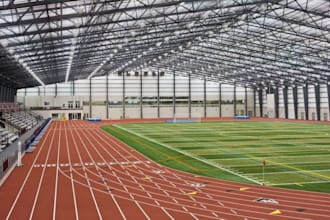 design 3d sport complex, pickleball, 3d gym, gaming arena, stadium design