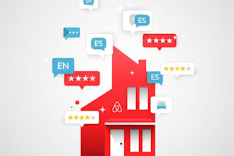 manage airbnb and vrbo guest communication in english and spanish