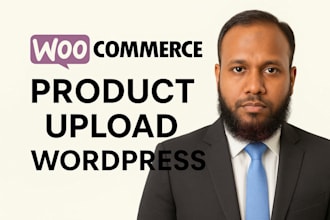 do wordpress product listing and woocommerce product upload