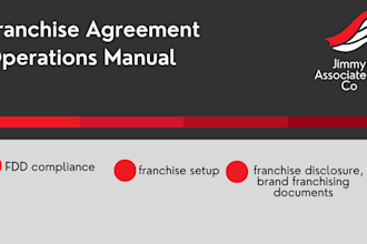 draft your franchise agreement and operations manual for brand expansion