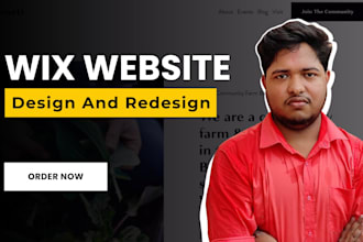 design wix website figma to wix landing page canva xd to wix