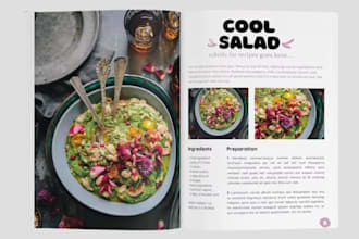 design cookbook formatting cookbook writer meal plan recipes