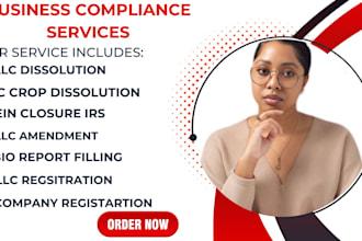 dissolve llc or c corp close ein amend llc and file boi report