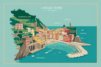 design high quality vector map of any area
