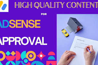 write articles that can help you to get adsense approval