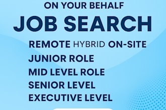 professionally search and find the best jobs for you