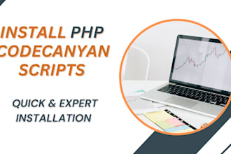 install and customize your PHP script professionally with fast delivery