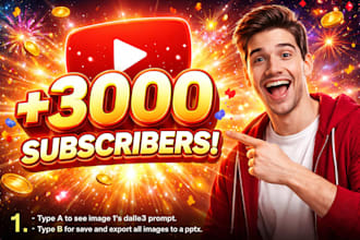 get 3000 youtube subscribers fast and active followers