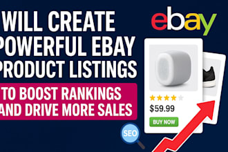 do ebay product listing to boost ranking and drive more sales