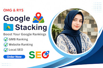 create google authority stacking with rys and omg style for local SEO