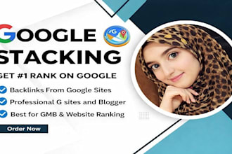create google authority stacking with rys and omg style for local SEO