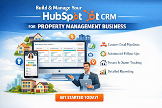 build and manage your hubspot CRM for property management business