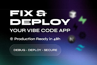fix vibe coding improve ai app debug bolt lovable replit base v0 mvp projects