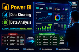 design interactive power bi dashboards and visualisations