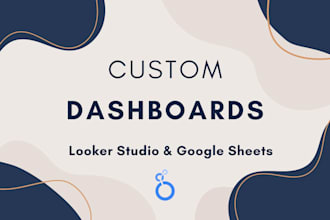 create dashboards in looker studio