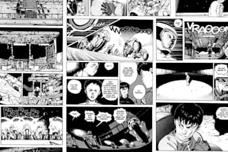 anime manga storyboard illustration graphics novel manga artist comic book page