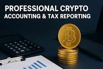 crypto accounting and tax report preparation