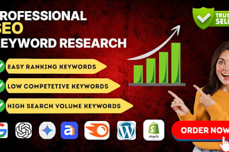 do professional SEO and GEO and aeo based keyword research for your business