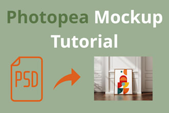 teach you to edit PSD smart objects in photopea