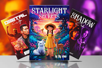 design a premium amazon KDP ebook and paperback cover