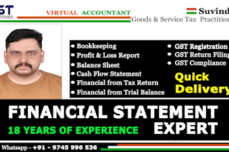 manage bookkeeping, gst, and financial reporting efficiently and deliver timely