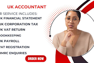 do accounting and bookkeeping for UK company