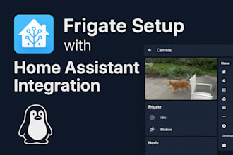 set up frigate nvr for home assistant