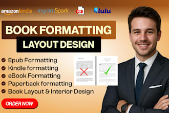 handle book formatting, amazon KDP paperback setup, lulu