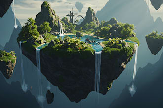 create realistic ai generated images, ai illustration and ai art for any concept