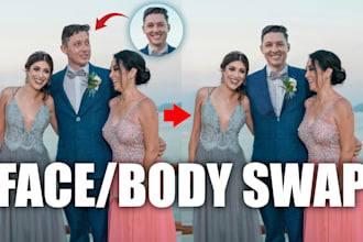 professionally do face, body, or entire person swap