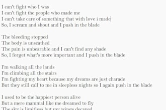 write you a custom poetry based on your vibe