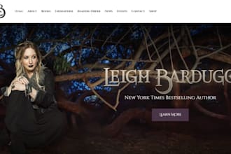 design squarespace e book website author website self publisher website
