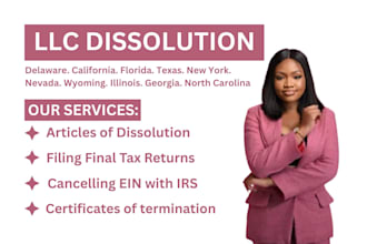 dissolve US llc, dissolve wyoming, new mexico llc, ein closure, reinstate llc